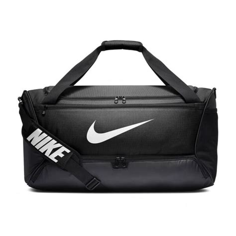 nike brasilia duffel medium zwart